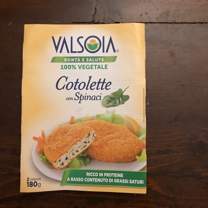 review photo of Valsoia Cotolette con spinaci shared by @erikfux on 04 Jul 2022 - review