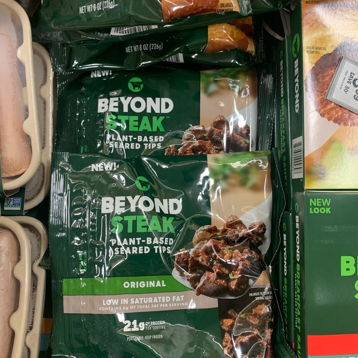 photo of Beyond Meat Beyond Steak Plant Based Seared Tips shared by @slcvegan on  27 Oct 2022 - review