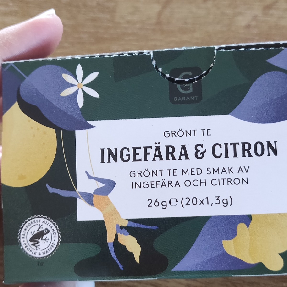 te ingefära och citron from Garant - Vegan Product Reviews & Ratings ...