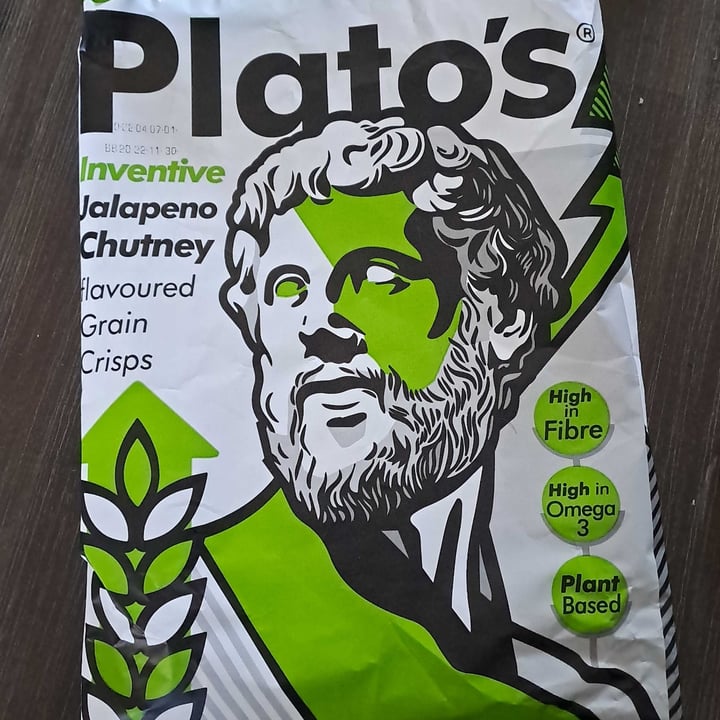 photo of Plato's Jalepeno Chutney Grain Chips shared by @thecuriousamateur on  22 May 2022 - review