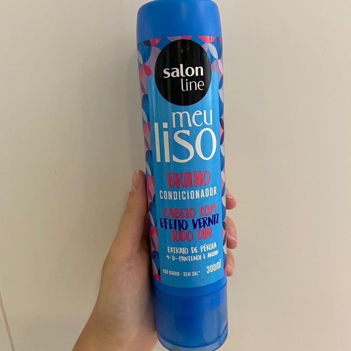 photo of Salon line Condicionador Meu Liso Brilho shared by @vegcomma on  10 Sep 2021 - review