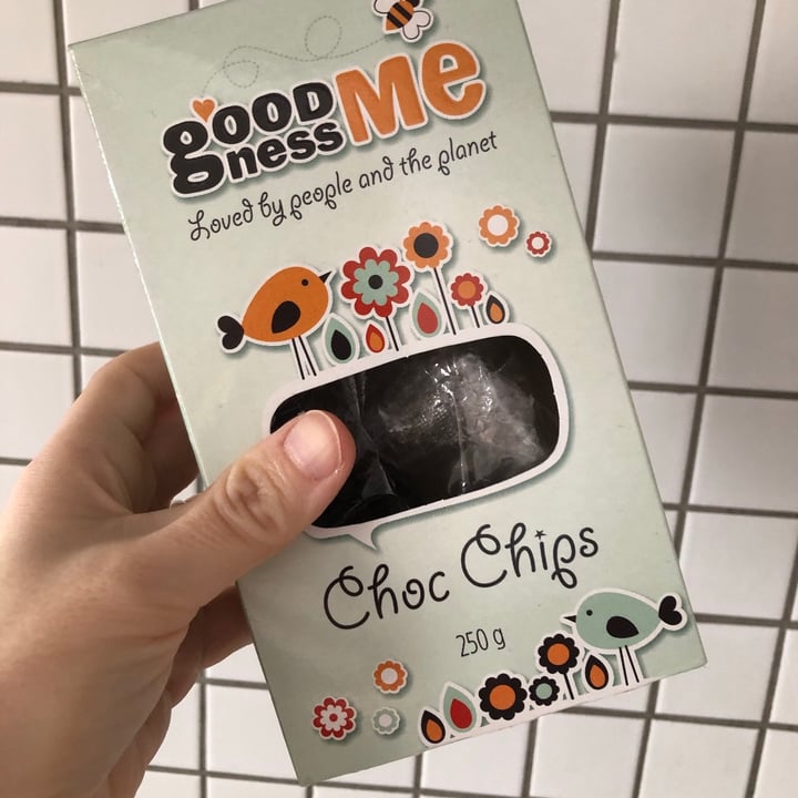photo of Goodness Me Chocolate Chips Goodness me Chocolate Chips shared by @honeeandfig on  20 Oct 2020 - review