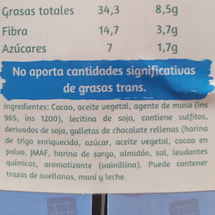 review photo of Cocoa Plant Based Chocolate Con Cookies shared by @chelldu on 16 Feb 2022 - review