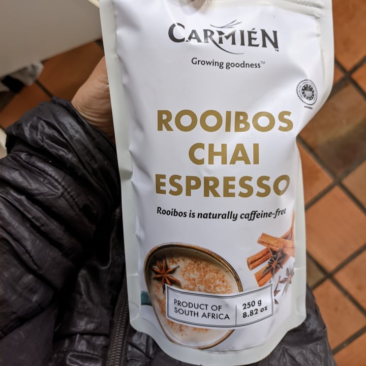 review photo of Carmien rooibos chai espresso shared by @shanhart on 03 Sep 2022 - review