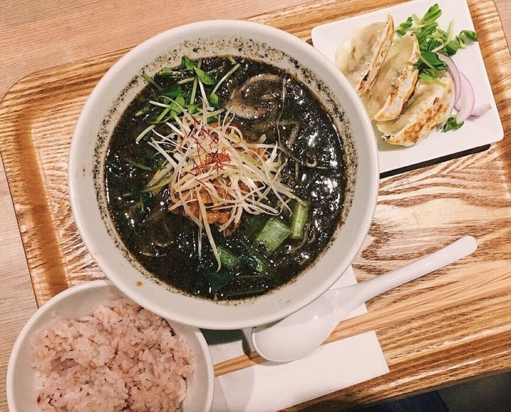 photo of T's TanTan - Tokyo Station Keiyo Street Black Sesame Ramen shared by @iammai143 on  27 May 2019 - review