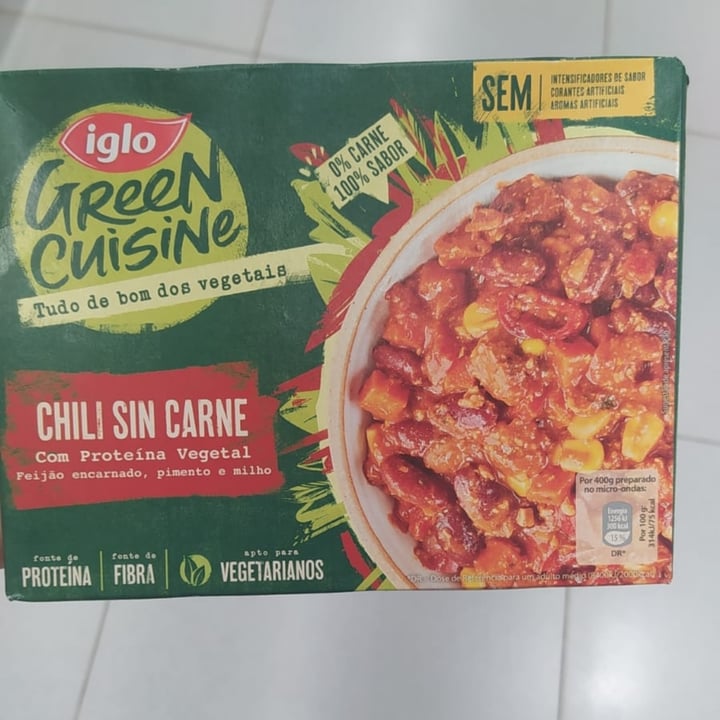 photo of Iglo Chili sin carne shared by @loreh on  01 Oct 2021 - review