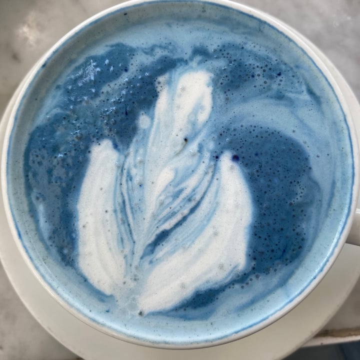 photo of Cafe Gratitude Cosmic - Spirulina latte shared by @natalia888light on  08 Jun 2021 - review