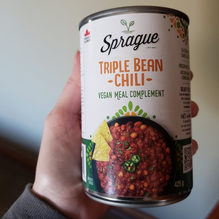 photo of Sprague  chili aux trois haricots shared by @tbrown on  13 Dec 2022 - review