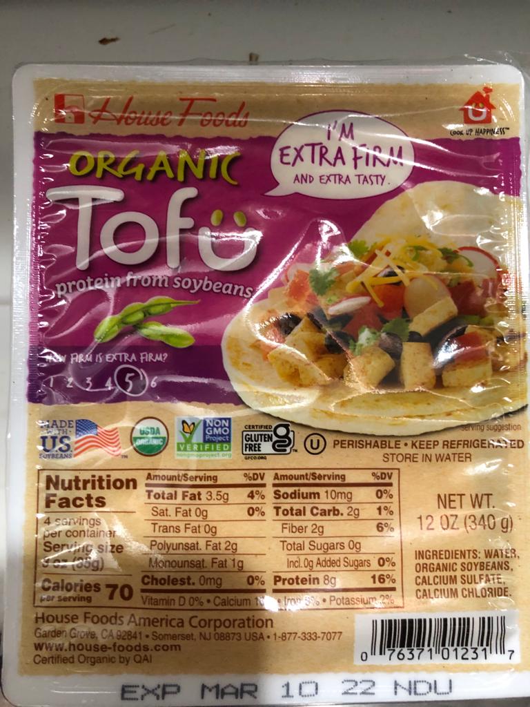 Organic Tofu from House Foods - Vegan Product Reviews & Ratings | abillion