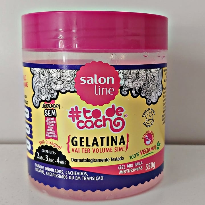 photo of Salon line Gelatina shared by @rebecafarinha on  19 Sep 2021 - review