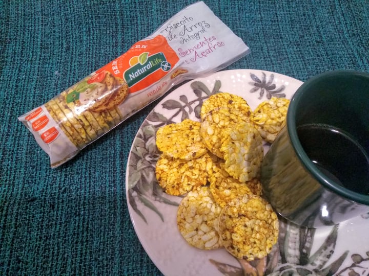 photo of NaturalLife Biscoito de arroz integral shared by @abl on  21 Jul 2021 - review