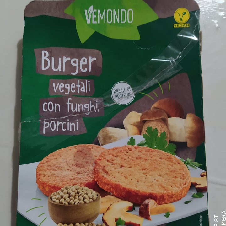review photo of Vemondo Burger Vegetali con Funghi shared by @chicca on 26 Apr 2022 - review