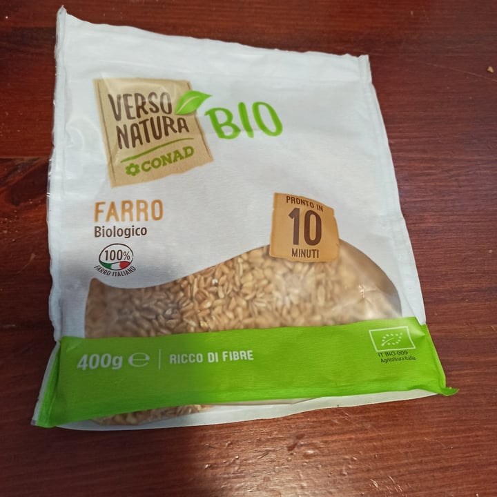 photo of Verso Natura Conad Veg Farro biologico shared by @diabolikedeva on  28 Apr 2022 - review