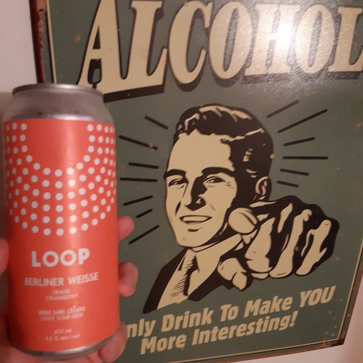 review photo of Loop Berliner Weisse Fraise shared by @goldenwish on 01 Sep 2022 - review
