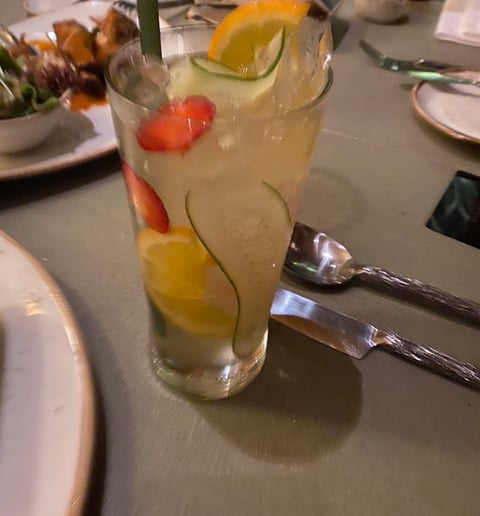 Fruity lemonade