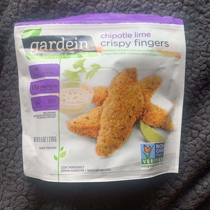 photo of Gardein Chipotle Lime Crispy Finger shared by @jordynszn on  28 Sep 2019 - review