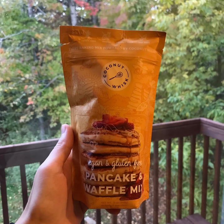 photo of Coconut Whisk Vegan pancake and waffle mix shared by @plants on  01 Oct 2021 - review