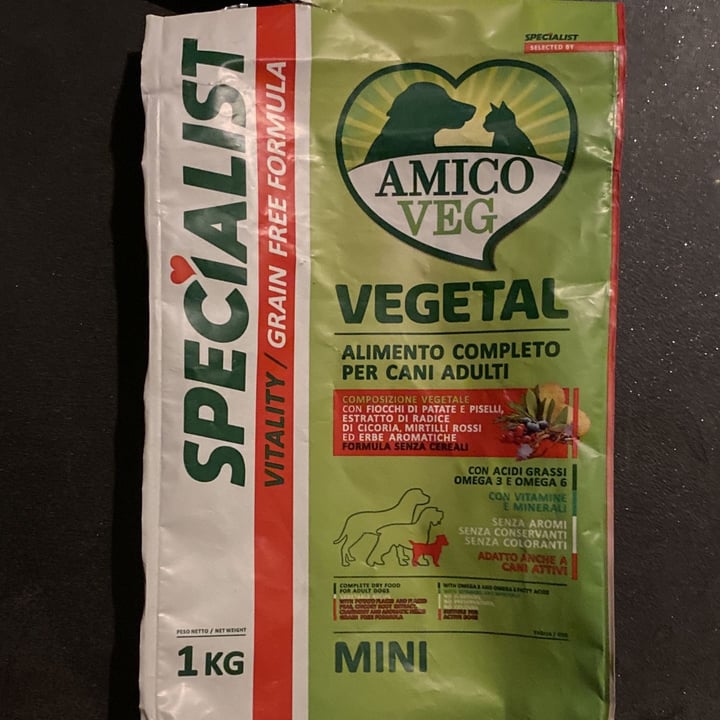 photo of Amicoveg Crocchette Vegatali Mini Vitality Grain Free shared by @sa77thi on  08 Aug 2022 - review