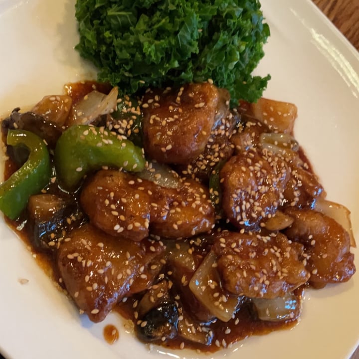 review photo of Amituofo Vegan Cuisine Sesame beef entree shared by @lolyuki on 23 Aug 2021 - review