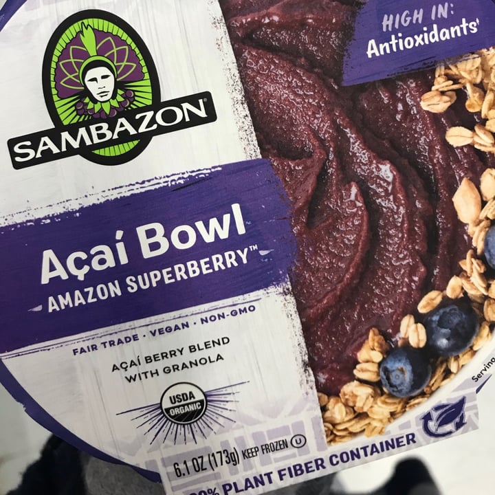 photo of Sambazon Amazon Superberry Açai Bowl shared by @lakoalabooty on  05 Dec 2020 - review
