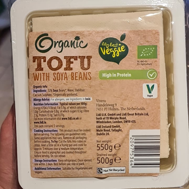 review photo of My Best Veggie Organic Tofu shared by @violetalcantara on 29 Apr 2021 - review