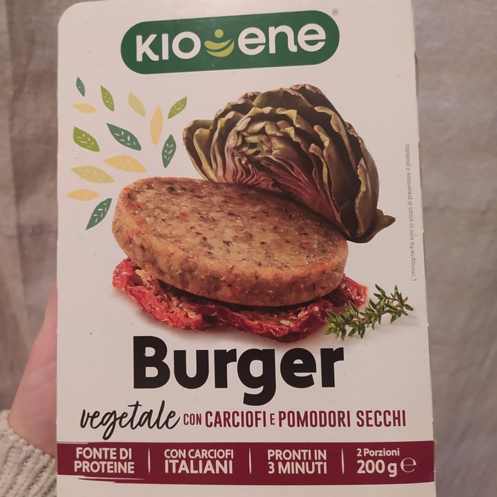 photo of Kioene Burger ai carciofi e pomodori secchi shared by @smarrita on  13 Mar 2022 - review