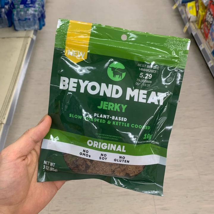 photo of Beyond Meat Jerky Original shared by @cayo on  07 Nov 2022 - review