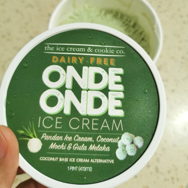 photo of The Ice Cream & Cookie Co Dairy-free Onde Onde Ice Cream shared by @teresa77 on  08 Oct 2020 - review