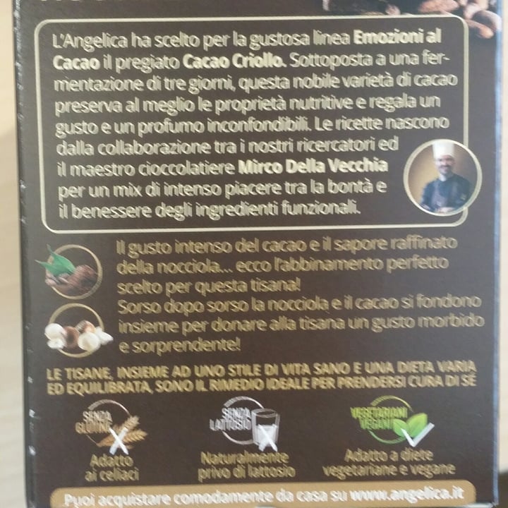 photo of L'angelica Emozioni al Cacao - Tisana Cacao e Nocciola shared by @sofiamasini on  29 Jan 2022 - review