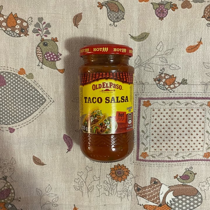 photo of Old El Paso Taco salsa for topping hot shared by @eliimanfrin on  22 Jun 2022 - review