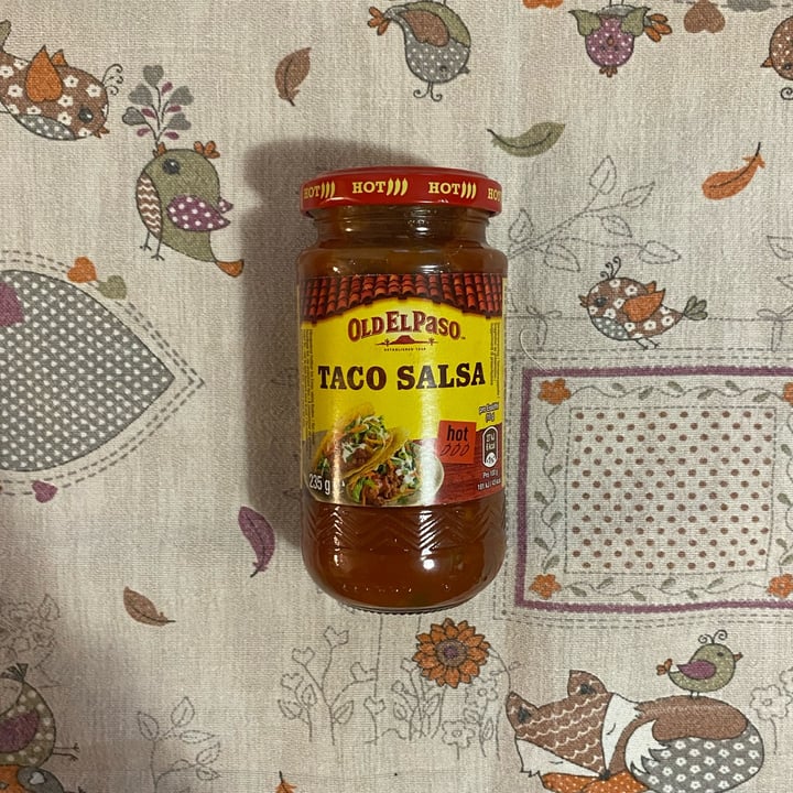 review photo of Old El Paso Taco salsa for topping hot shared by @eliimanfrin on 22 Jun 2022 - review