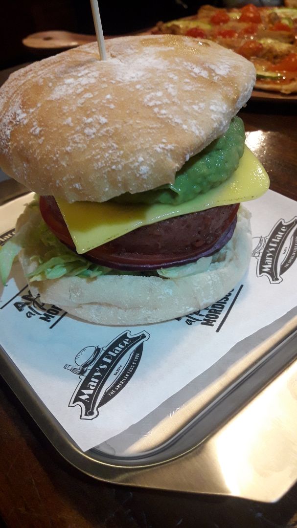 review photo of Mary's Place Dinner Beyond burger shared by @willdsoul on 30 Mar 2020 - review