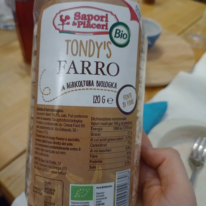 photo of Sapori e Piaceri. Tondy's Farro shared by @camillabasta on  18 Jun 2022 - review