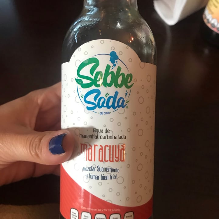 photo of Sebbe soda Sebbe Soda shared by @veganeandoporelmundo on  27 Oct 2020 - review