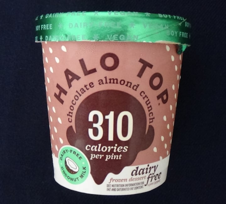 photo of Halo Top Creamery Chocolate Almond Crunch shared by @feelideal on  07 Sep 2020 - review