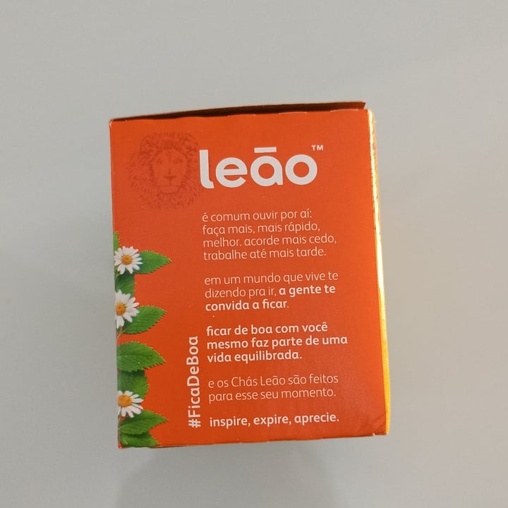 review photo of Chá Leão Chá de camomila shared by @anacec on 12 May 2022 - review