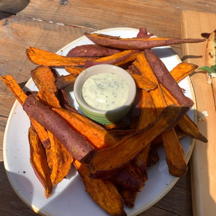 photo of Kind Cafe Yam fries shared by @livluvtofu on  22 May 2021 - review