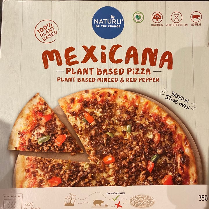 photo of Naturli' Mexicana Pizza shared by @vytuxe on  11 Jan 2021 - review