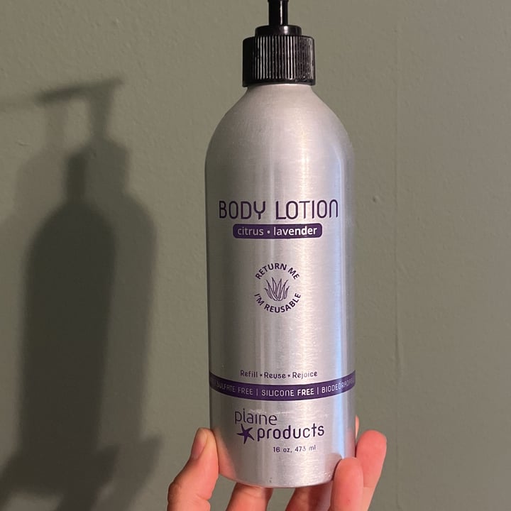 review photo of Plaine products Citrus lavender Body Lotion shared by @gytrihj on 20 May 2022 - review