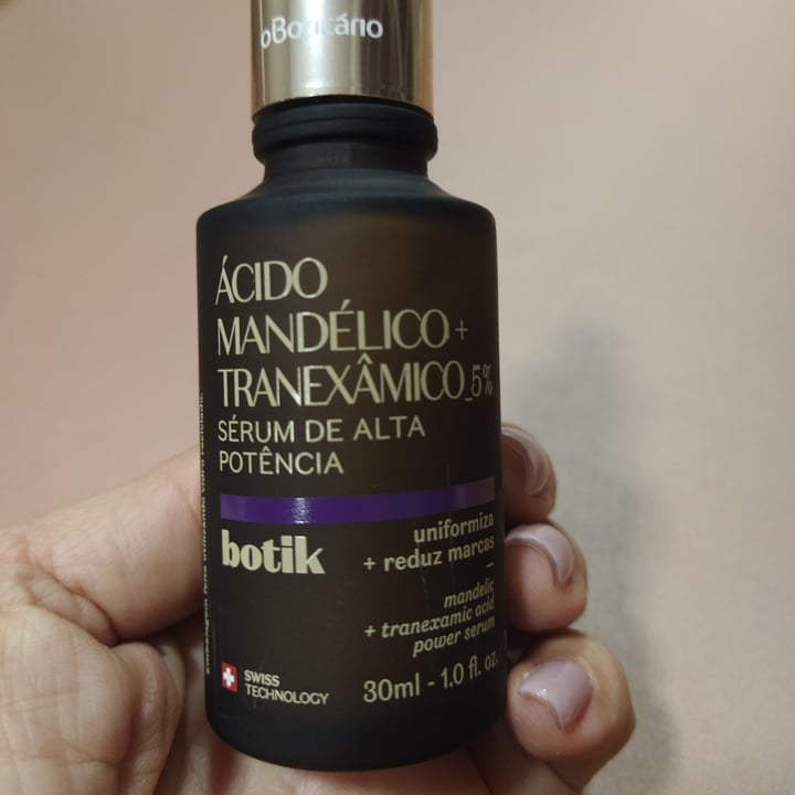 review photo of O Boticário Ácido Mandélico + Tranexâmico shared by @isabelaeclarissa on 13 Jan 2023 - review