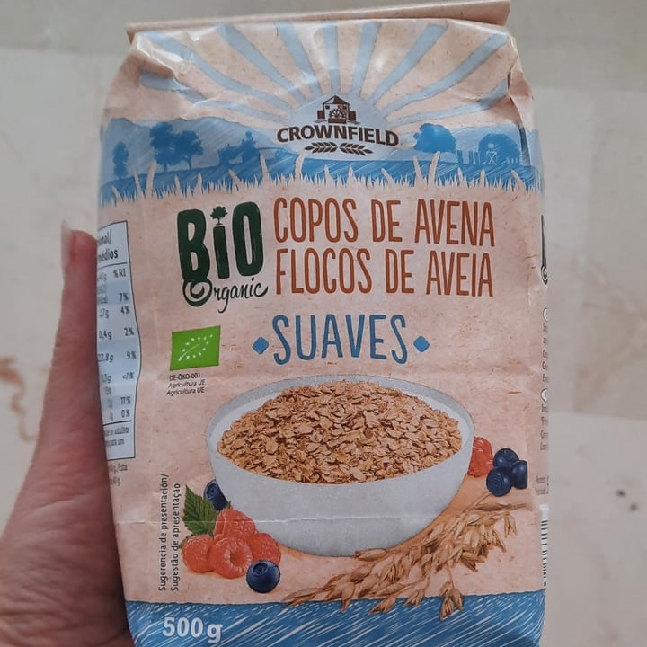 photo of Crownfield Copos suaves de avena integral bio shared by @silviavg on  19 Jun 2022 - review