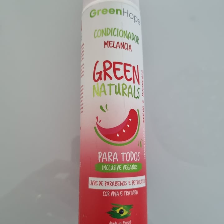review photo of Green Hope Condicionador Melancia shared by @marcelovasc on 09 May 2022 - review