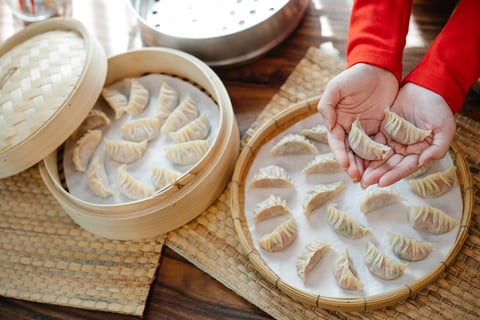 Warm your soul with this Japanese vegan dumpling soup recipe