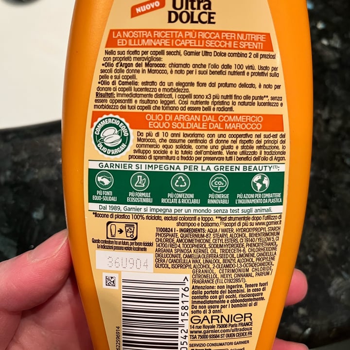photo of Garnier Ultra dolce argan & camelia shared by @melyv on  14 Feb 2022 - review