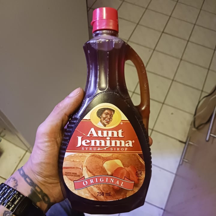 photo of Aunt Jemima Original Syrup shared by @fawkesurquhart on  15 Sep 2022 - review