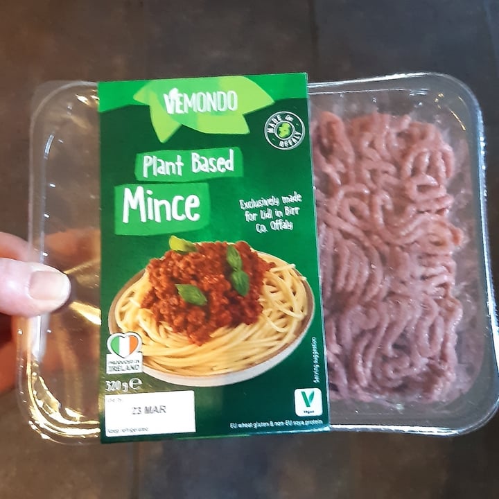photo of Vemondo Plant based mince shared by @cracklepop44 on  25 Mar 2022 - review