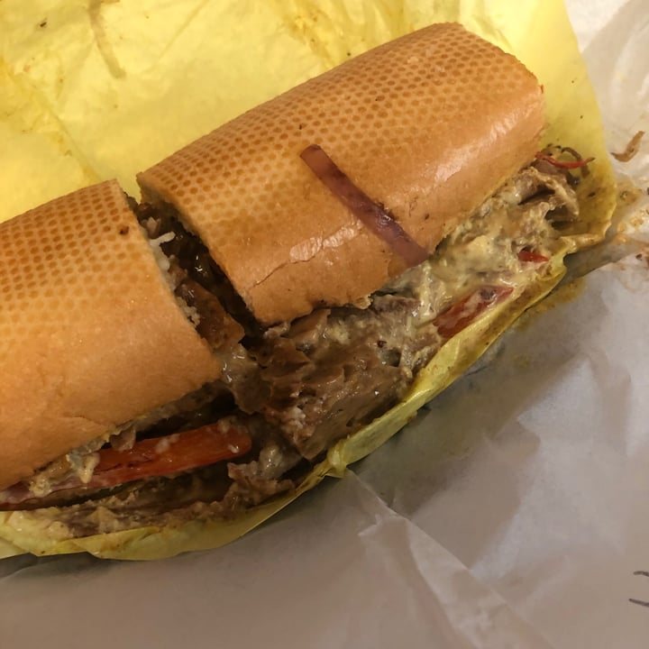 photo of DC Vegetarian Steak And Cheese Sub shared by @sydandbeats on  25 Jul 2020 - review