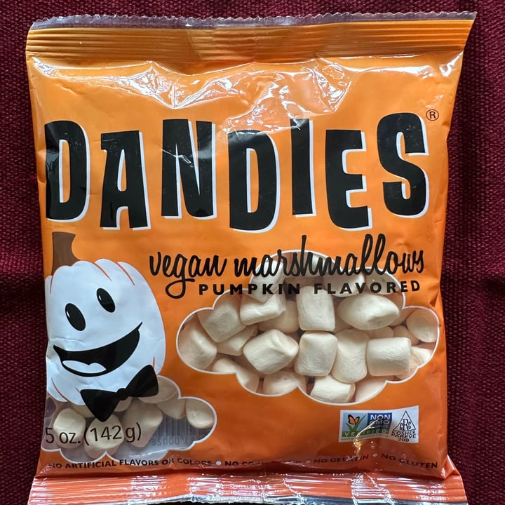 photo of Dandies Dandies Vegan Marshmallows Pumpkin Flavored shared by @berryveganplanet on  24 Oct 2022 - review