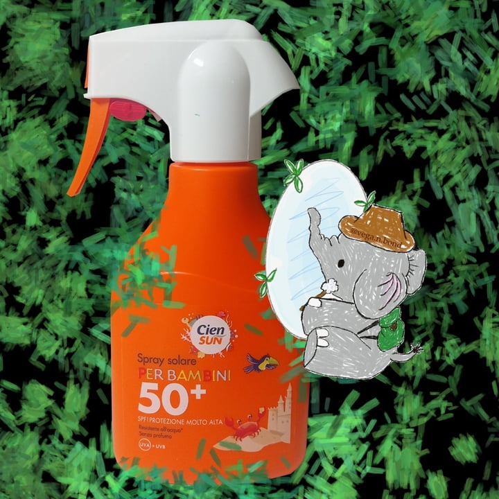 photo of Cien Spray solare 50+ shared by @bvega on  06 Oct 2021 - review