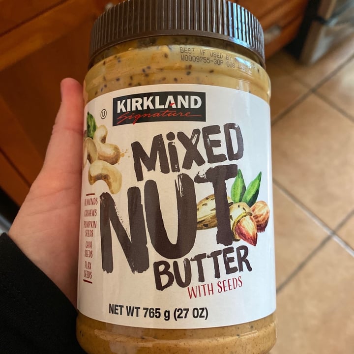 photo of Kirkland Signature Mixed Nuts Butter With Seeds shared by @jenre on  29 Feb 2020 - review